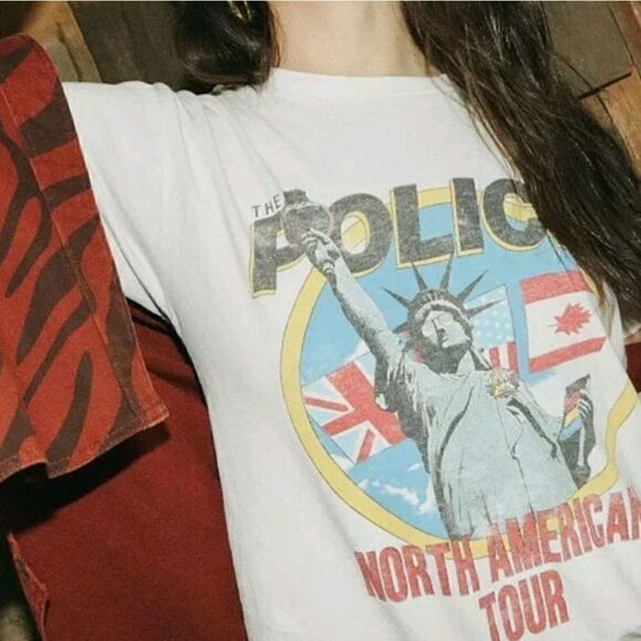 Daydreamer LA The Police North American Tour Tee Size Extra Small NWT - Picture 1 of 8